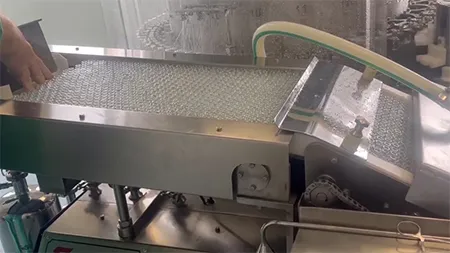 Lavadora rotativa ultrasónica para viales/jeringas