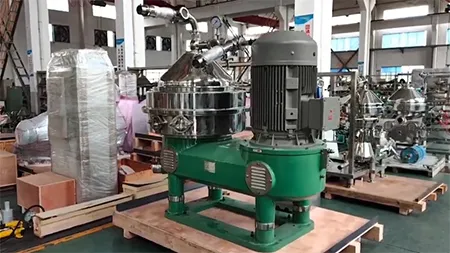 Separadora centrífuga