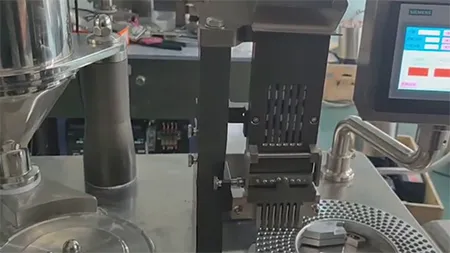 Llenadora de cápsulas semiautomática