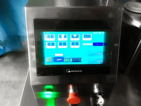 Llenadora y selladora semiautomática de tubos