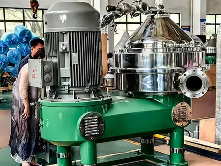 Separadora centrífuga