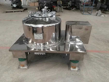 Centrífuga de descarga superior