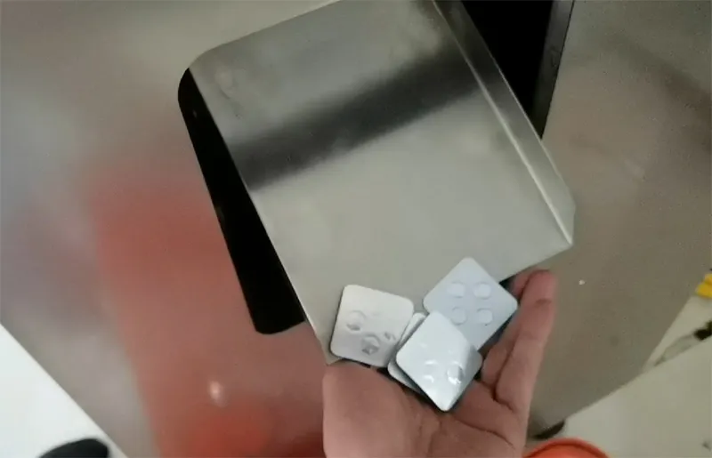 Envasadora automática de blíster