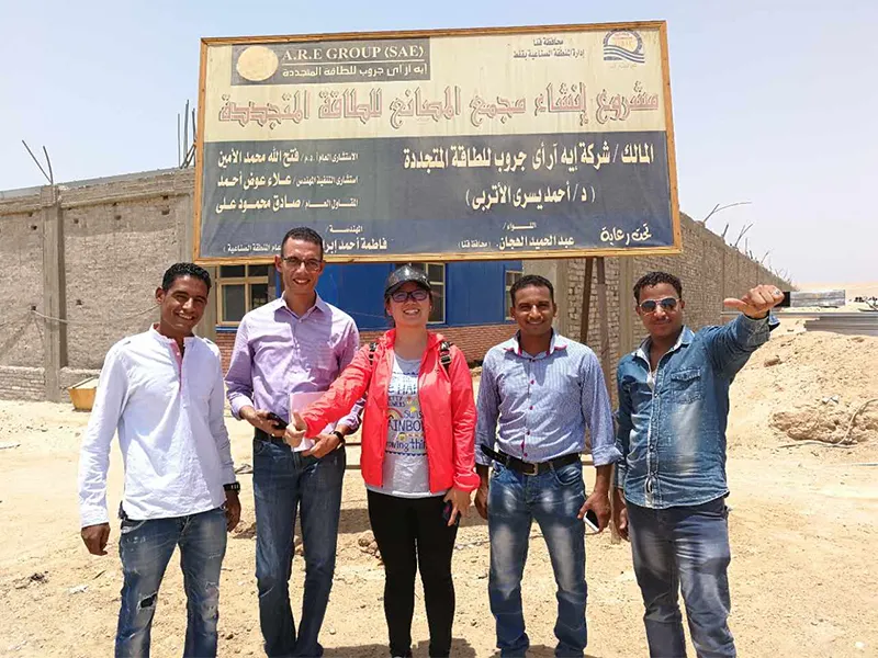 Proyecto de fábrica envasadora de Egypt Electronics