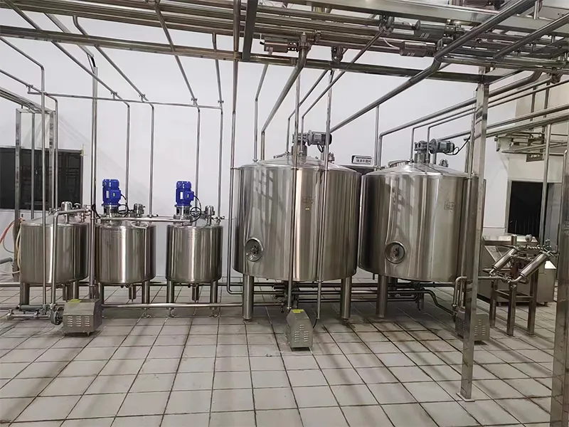 Línea de leche de oveja en polvo entera/desgrasada